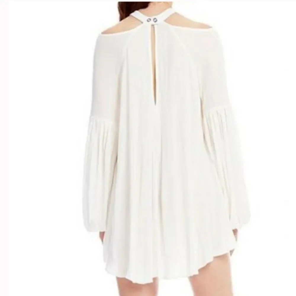 Free People Drift Away Cold Shoulder Tunic Dress size small